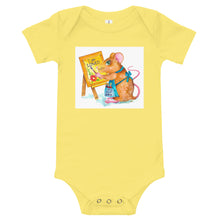 Load image into Gallery viewer, Martha the Mouse Baby short sleeve one piece