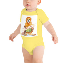 Load image into Gallery viewer, Bradley the Beaver Baby short sleeve one piece