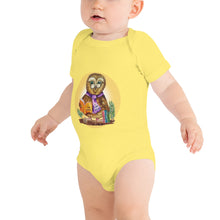 Load image into Gallery viewer, Ollie the Owl Halo Baby short sleeve one piece