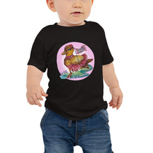 Load image into Gallery viewer, Deborah the Duck Halo Baby Jersey Short Sleeve Tee
