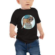 Load image into Gallery viewer, Roger the Racoon Halo Baby Jersey Short Sleeve Tee