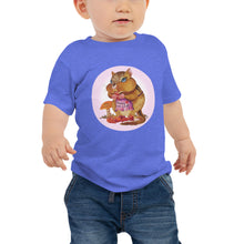 Load image into Gallery viewer, Carrie the Chipmunk Halo Baby Jersey Short Sleeve Tee