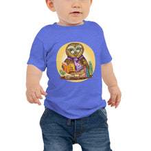 Load image into Gallery viewer, Ollie the Owl Halo Baby Jersey Short Sleeve Tee