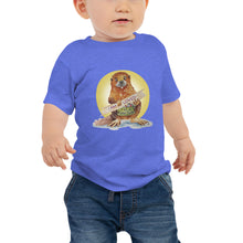 Load image into Gallery viewer, Bradley the Beaver Halo Baby Jersey Short Sleeve Tee
