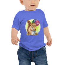 Load image into Gallery viewer, Samuel the Squirrel Halo Baby Jersey Short Sleeve Tee