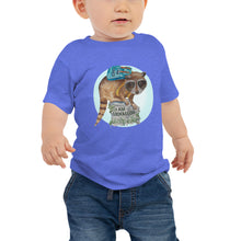 Load image into Gallery viewer, Roger the Racoon Halo Baby Jersey Short Sleeve Tee