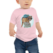 Load image into Gallery viewer, Roger the Racoon Halo Baby Jersey Short Sleeve Tee