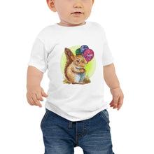 Load image into Gallery viewer, Samuel the Squirrel Halo Baby Jersey Short Sleeve Tee