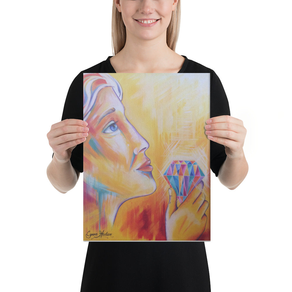 It's Your Time to Shine Prophetic art Canvas