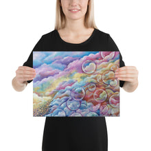 Load image into Gallery viewer, Bubbles of Joy Prophetic Art Canvas