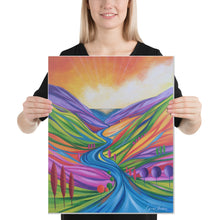 Load image into Gallery viewer, Rivers of Healing Prophetic Art Canvas