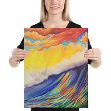 Load image into Gallery viewer, Calm our Storm Prophetic Art Canvas
