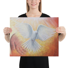 Load image into Gallery viewer, Come Holy Spirit Prophetic Art Canvas