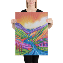 Load image into Gallery viewer, Rivers of Healing Prophetic Art Canvas