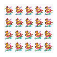 Load image into Gallery viewer, Deborah the Duck Recycled polyester fabric
