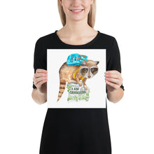 Load image into Gallery viewer, Roger the Racoon Art Print