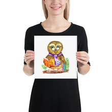 Load image into Gallery viewer, Ollie the Owl Art print