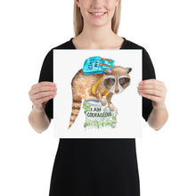 Load image into Gallery viewer, Roger the Racoon Art Print