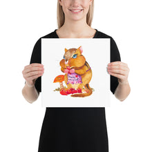 Load image into Gallery viewer, Carrie the Chipmunk Art Print