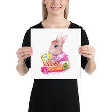 Load image into Gallery viewer, Betty the Bunny Art Print