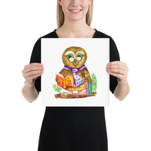 Load image into Gallery viewer, Ollie the Owl Art print