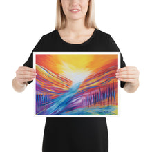 Load image into Gallery viewer, Let Heaven Come Prophetic Art print