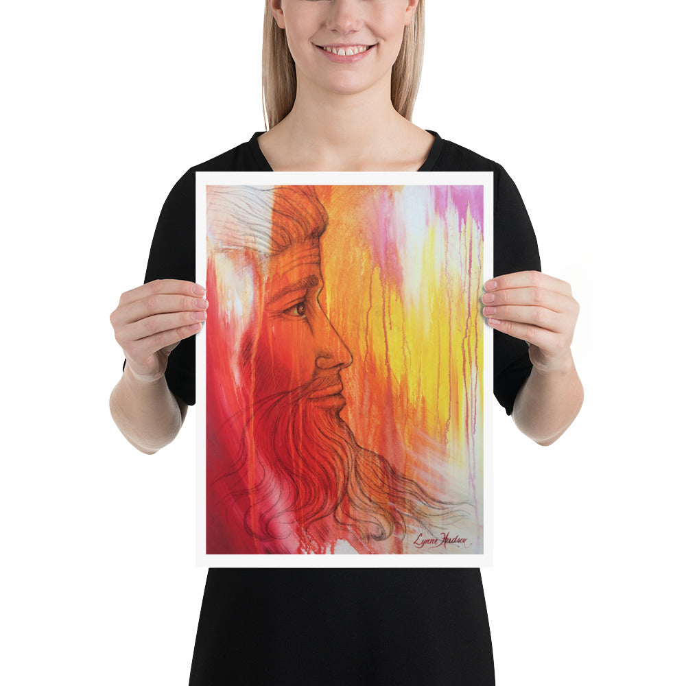 Beauty for Ashes Prophetic Art Print