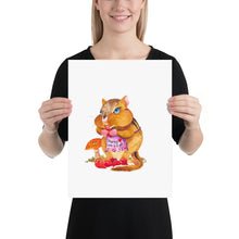 Load image into Gallery viewer, Carrie the Chipmunk Art Print

