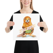 Load image into Gallery viewer, Bradley the Beaver Art Print