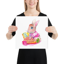 Load image into Gallery viewer, Betty the Bunny Art Print