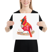 Load image into Gallery viewer, Carl the Cardinal Art Print
