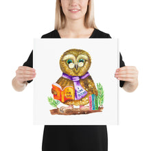 Load image into Gallery viewer, Ollie the Owl Art print