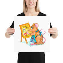 Load image into Gallery viewer, Martha the Mouse Art Print