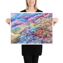 Load image into Gallery viewer, Bubbles of Joy Prophetic Art Print