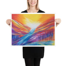 Load image into Gallery viewer, Let Heaven Come Prophetic Art print