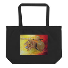 Load image into Gallery viewer, Armor of God Large organic tote bag