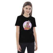 Load image into Gallery viewer, Betty the Bunny Halo Organic cotton kids t-shirt
