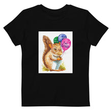 Load image into Gallery viewer, Samuel the Squirrel Organic cotton kids t-shirt