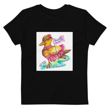Load image into Gallery viewer, Deborah the Duck Organic cotton kids t-shirt