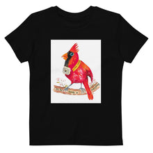 Load image into Gallery viewer, Carl the Cardinal Organic cotton kids t-shirt