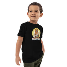 Load image into Gallery viewer, Bradley the Beaver Halo Organic cotton kids t-shirt