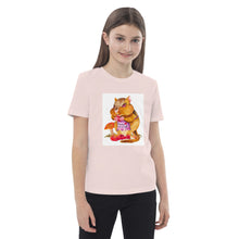 Load image into Gallery viewer, Carrie the Chipmunk Organic cotton kids t-shirt