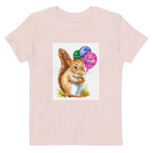 Load image into Gallery viewer, Samuel the Squirrel Organic cotton kids t-shirt