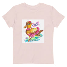 Load image into Gallery viewer, Deborah the Duck Organic cotton kids t-shirt