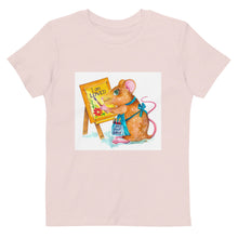 Load image into Gallery viewer, Martha the Mouse Organic cotton kids t-shirt