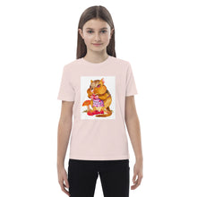Load image into Gallery viewer, Carrie the Chipmunk Organic cotton kids t-shirt