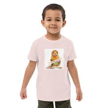 Load image into Gallery viewer, Bradley the Beaver Organic cotton kids t-shirt