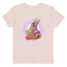 Load image into Gallery viewer, Betty the Bunny Halo Organic cotton kids t-shirt
