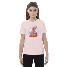 Load image into Gallery viewer, Betty the Bunny Halo Organic cotton kids t-shirt