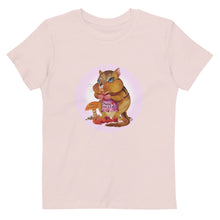 Load image into Gallery viewer, Carrie the Chipmunk Organic cotton kids t-shirt